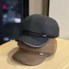 Chapéu Octogonal Estilo Britânico 2026 para Mulheres, Boina Retrô com Logo de Strass para Outono e Inverno, Chapéu Newsboy Versátil para Afinar o Rosto