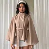 Amazon Transfronterizo Chaqueta de Moda con Cinturón Entallado Personalidad Hip-hop Casual Diseño de Botones Top Corto para Mujer