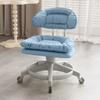 Taburete pequeño universal con ruedas y polea, taburete bajo para el hogar, cambiador de zapatos, respaldo para niños, taburete redondo para sala de estar, banco suave.
