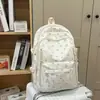 Mochila Estilo Bosque Nuevo Ins de Aspecto Alto Fresca y Dulce Estilo Campus para Estudiantes de Secundaria y Preparatoria Mochila Ligera de Gran Capacidad