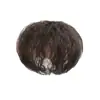 Pieza de Reemplazo Capilar Superior para Mujeres con Cabello Corto y Rizado, Pieza de Maíz de Una Sola Pieza, Pieza de Peluca Ligera y Esponjosa, Pieza de Reemplazo Capilar Blanca de Cobertura Sin Costuras