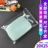 Bolsa de plástico autosellable transparente bolsa para ropa bolsa de embalaje para ropa pe cremallera bolsa para calcetines de niño 20*25cm lote