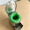 Recogedor de residuos sellado, plegable, para uso en minería, previene fugas de olor, subterráneo, sin agua, recogedor de residuos de acero inoxidable