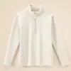 Sudadera de hombre con media cremallera y forro polar para otoño e invierno 2026, camiseta base gruesa con cuello alto, top cálido de forro polar de doble cara