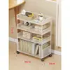 Estante de almacenamiento de escritorio para clasificación por materia, almacenamiento de archivos de oficina, organizador de libros de escritorio, estantería vertical de varias capas