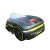 Cortacésped Eléctrico Controlado por Mando a Distancia, Máquina Inteligente para Cortar el Césped en Huertos, Campos y Pendientes, Robot Desbrozador con Batería de Litio V600