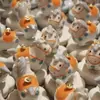 Figura de Caballo Giratorio de Cerámica de Jingdezhen, Adorno de Caballo Creativo y Artístico para Hacer Dinero, Regalo para Decoración de Escritorio, Año del Caballo, Xiaohongshu