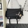 Bolsa Transversal Feminina Tendência Estilo Ins Roupa de Trabalho Casual Japonês Bolsa Masculina Grande Capacidade Bolsa Mensageira Personalizada Bolsa de Ombro para Estudante
