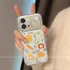Adequado para Capa de Celular Vivos60, Nicho de Luxo Feminino Vivi Divertido Desenho Animado S30Pro Desenho Animado Grafite Frutas e Legumes