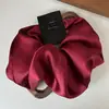 Anel de Cabelo para Intestino Grosso Popular na Internet Estilo Coreano Estilo Coreano Suave Doce Elegante Cetim Super Anel Acessórios de Cabelo Laço de Cabeça Feminino Acessório de Cabeça