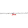 Corrente Twisted Inclinada Corrente de Aço Inoxidável Corrente para DIY Colar Brincos Corrente para Pingente de Borla Acessórios Artesanais Atacado