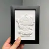 Demon Slayer: Kimetsu No Yaiba Kamado Tanjiro Gesso Estéreo 3D Pintura Pendurada Feita à Mão Moldura de Foto Enfeites Anime Presente de Aniversário