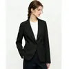 Blazer casual estiloso e versátil para mulheres, nova coleção outono 2026, agasalho feminino, roupa de trabalho versátil, terno emagrecedor