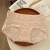 Ropa Interior de Algodón Puro para Mujer, de Cintura Alta, Calzones tipo Bóxer de Algodón, 10A Antibacterianos, de Longitud Extendida, Entrepierna Clase A, Ropa Interior Sin Costuras para Mujer