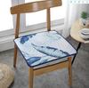 Cojín de Silla de Seda de Hielo Verano Estera de Ratán Delgada Antideslizante Cojín para Silla de Comedor Estudiante Oficina Asiento de Coche Cojín Fresco Hecho a Medida