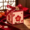 Caja de dulces de boda con azúcar nueva caja de dulces china caja de regalo de boda de alta gama caja de dulces especial para compromiso venta al por mayor