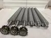 Rodillos locos sin motor rodillos activos pasivos rodillos galvanizados rodillos de acero inoxidable manga de goma recubrimiento de goma
