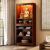 Nicho Budista Integrado de Altar y Santuario, Nuevo Gabinete de Pie Estilo Chino para el Bodhisattva Guanyin, Gabinete de Ofrendas para el Salón Principal del Hogar para el Dios de la Riqueza, Gabinete de Almacenamiento