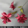 Arte Floral para Casamento Flor Vermelha Material de Fundo Decoração Ikebana Rosa Eucalipto Arranjo para Sala de Estar Interna