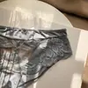 Bragas Sexys y Cómodas de Encaje con Forma de Pétalo, Huecas sin Costuras para Mujer, Algodón Transpirable Ultra Fino en la Entrepierna, Ropa Interior de Cintura Media, Seda de Hielo sin Costuras