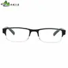Comercio electrónico: Gafas de lectura con montura blanca, lentes superiores pequeños de color negro y lentes inferiores blancos, con diseño de mariposa; venta al por mayor del fabricante para lectores mayores