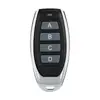 Control remoto inalámbrico de copia 433MHZ, metal, cuatro teclas, para puerta de garaje enrollable, control remoto de código de copia compatible con BFT