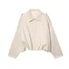 Bestseller AliExpress Atacado ZA Roupas Femininas Europeias e Americanas Transfronteiriças Jaqueta Bomber com Efeito Texturizado em Camurça