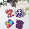 Accesorios Acrílicos de Dibujos Animados con Purpurina Transfronterizos Accesorios para Joyería DIY de Resina Parche Pasador Pasador Gt-Z-296851