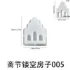 Yeso Aromaterapia Amapola Castillo de Pascua Casa Decoración Molde de Silicona Regalo Festivo Molde para Velas de Resina