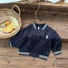 Ropa para Niños Primavera y Otoño Uniformes de Béisbol Chaquetas para Niños 2024 Nuevo Chaquetas de Aviador para Niñas Ropa para Niños Cortavientos para Bebé