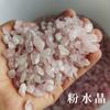 Venta directa de fábrica grava de cristal natural rosa morado blanco piedra de desmagnetización gran cantidad de piedra decorativa para acuario pecera macetas