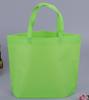 Bolsas de costura al por mayor no tejidas, bolsas de tela lisa en stock, LOGO impreso en película, promocionales para llevar, portátiles, bolsas publicitarias