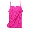 Camisola de punto de seda de doble cara para mujer, chaleco de primavera y verano, camisola básica lisa con forro