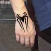 Pegatina de Tatuaje de Telaraña en el Pecho, Impermeable y Duradera, Tatuaje Realista de Alta Gama para Hombres y Mujeres