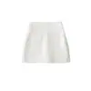 Falda de Cadera con Abertura Lateral para Mujer, Falda Ajustada de Cintura Alta Adelgazante Estilo Hot Girl, Pantalón Falda de Verano Anti-Exposición, Minifalda Deportiva de Color Sólido