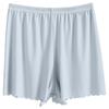 Pantalones Cortos de Seguridad para Mujer, JK de Verano Anti-Exposición, No se Enrollan, Delgados, Usables, Seda de Hielo, Sin Costuras, Transpirables, Sueltos, Pantalones Cortos Base