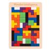 Puzzle de Bloques de Construcción Tetris Juguete Educativo de Ensamblaje para Niños y Niñas de 3 a 6 Años