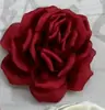 Nuevo estilo coreano de 11 cm de tela plisada con flores tridimensionales, pegatinas de tela para zapatos y sombreros, accesorios de ropa, accesorios de joyería DIY