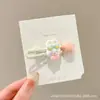 Presilha de Cabelo Exquisita de Alta Qualidade para Mulheres Clip BB Estampado de Leopardo Retrô Clip Fofo para Franja Lateral Acessórios de Cabelo Temperamentais e Modernos