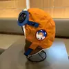 Chapéu de Piloto Infantil Quente de Inverno para Exterior à Prova de Vento Lei Feng Outono e Inverno Proteção para as Orelhas Forrado com Lã Ski Meninas Tecido de Secagem Rápida