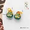 Método Antiguo Colgante de Tigre Dorado Golondrina Azul Quemada Golondrina Bestia Dorada Fortuna Fortuna Colgante diyi Pulsera Pulsera Colgante Collar Accesorios