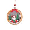 Natal Nova decoração LED luminoso pingente da árvore de Natal Papai Noel boneco de neve noite luz luz pingente decoração pingente