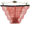 Fornecimento de fábrica calcinhas femininas sexy de renda transparente fornecimento de comércio exterior estoque atacado roupa íntima