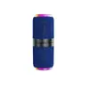 Novo Alto-falante Bluetooth Portátil Magnético Popular de Dois em Um Transfronteiriço com Subwoofer Colorido de Tecido Dividido Pesado