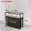 Vitrine de Metal de Alta Gama em Estoque para Joias de Ouro, Jade, Relógios, Balcão de Vidro, Rack de Exposição de Luxo Leve