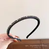 2026 nova faixa de cabeça para estilizar o cabelo da testa de cano alto, versátil com dentes para uma pegada antiderrapante, faixa de cabeça para lavar o rosto, coleção de acessórios de cabelo para mulheres