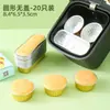 Taza para Pastel de Pudín, Taza de Papel de Aluminio Resistente a Altas Temperaturas, Taza para Queso, Taza para Snow Meiniang, Recipiente para Freidora de Aire, Caja de Papel de Aluminio