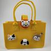 Internet Celebrity Felt Bag Acompanhando Bolsa de Presente Bolsa de Feltro dos Desenhos Animados Saco de Presente de Banquete de Casamento de Um Ano de Idade Logotipo Personalizado