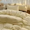 Juego de Ropa de Cama de Cuatro Piezas Suave y Agradable para la Piel con Puntos Pequeños Estilo Ins, Sencillo y Elegante, Funda Nórdica Femenina, Juego de Tres Piezas para Estudiantes, Sábana de Cama de 1.5m