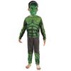 Disfraz de Hulk para Halloween para niños, traje dividido, disfraz de Hulk para el día de los niños.